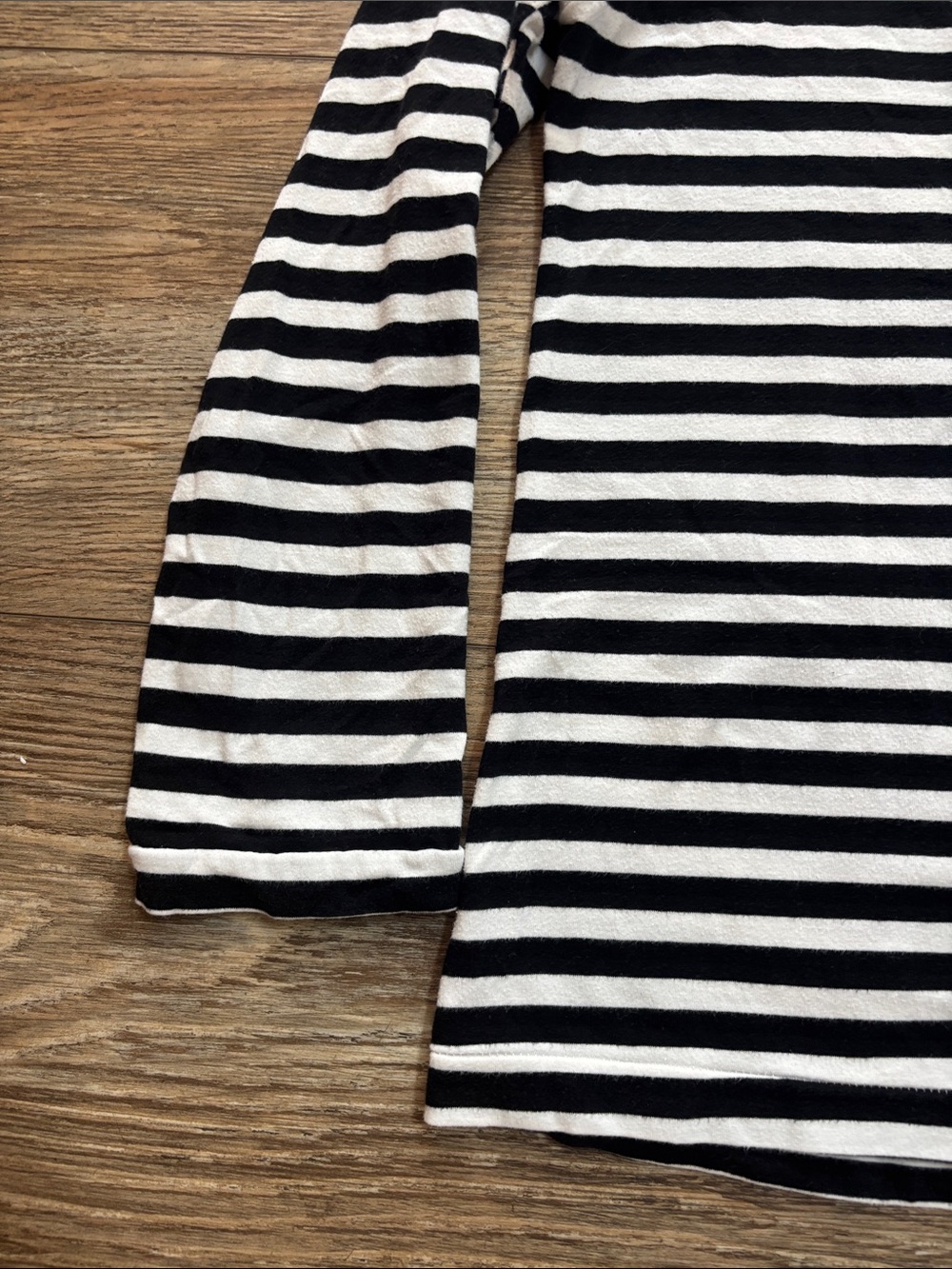 Comme des Garçons Play Striped Long-Sleeved T-Shirt Women's Size Medium - Picture 8 of 11